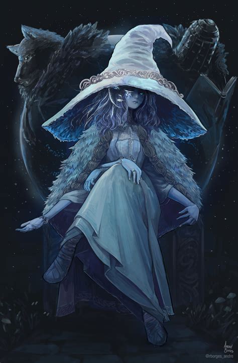The Enigma of the Witch Sitting on the Moon
